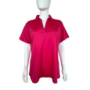 Port Authority L540 Women's Silk Touch Performance Polo -Pink Raspberry